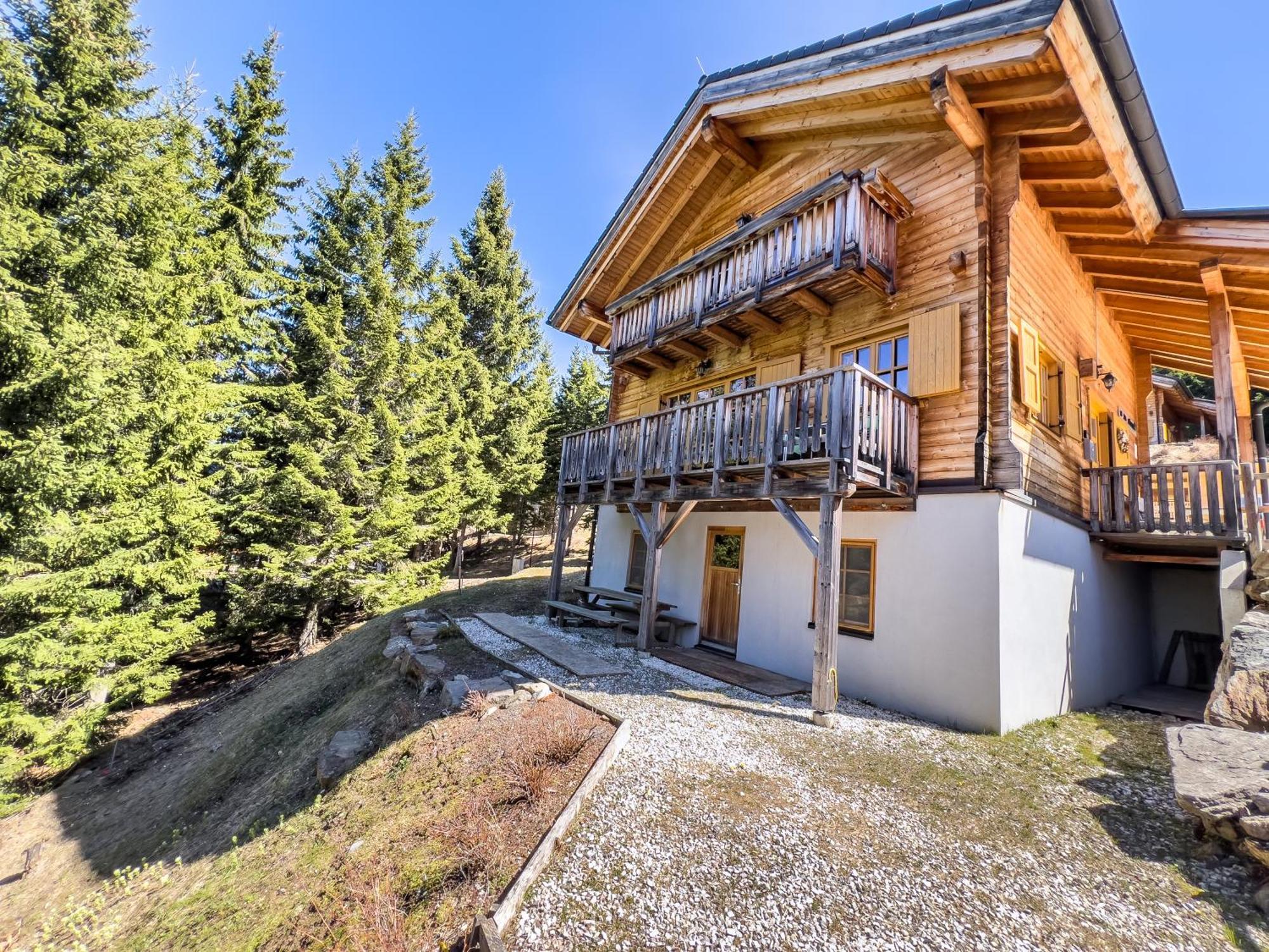 1A Chalet Enzianhuette - Ski Fahren Und Indoor Sauna Elsenbrunn المظهر الخارجي الصورة