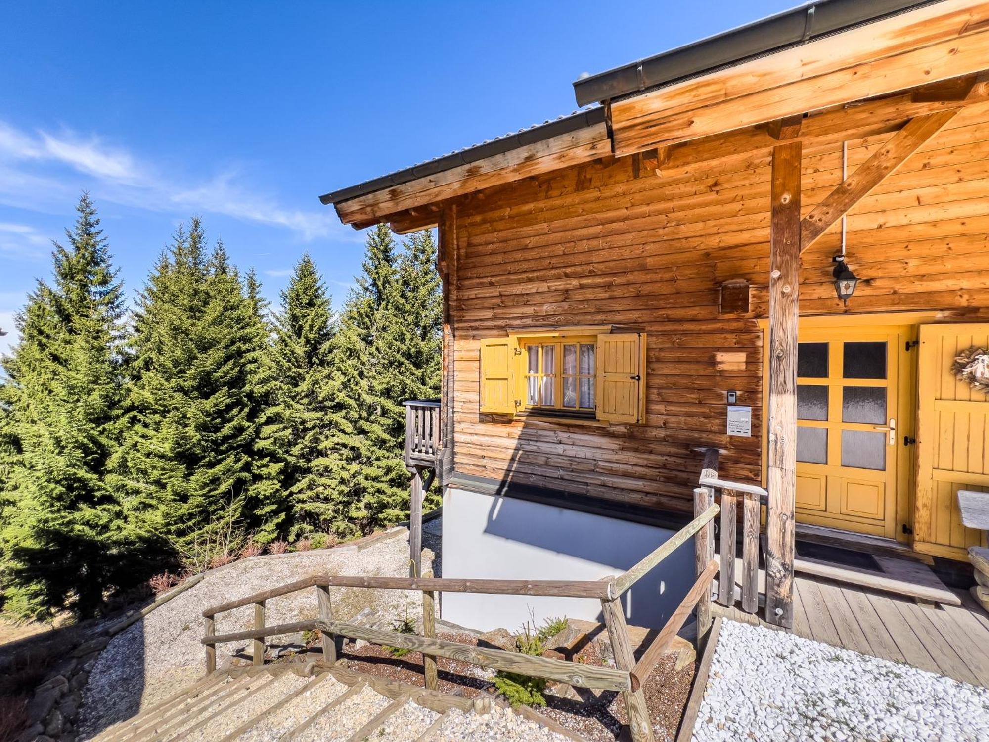 1A Chalet Enzianhuette - Ski Fahren Und Indoor Sauna Elsenbrunn المظهر الخارجي الصورة