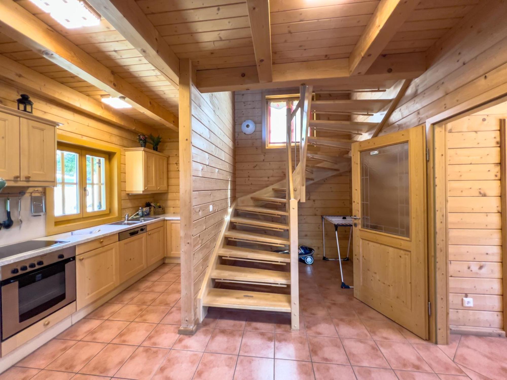 1A Chalet Enzianhuette - Ski Fahren Und Indoor Sauna Elsenbrunn المظهر الخارجي الصورة